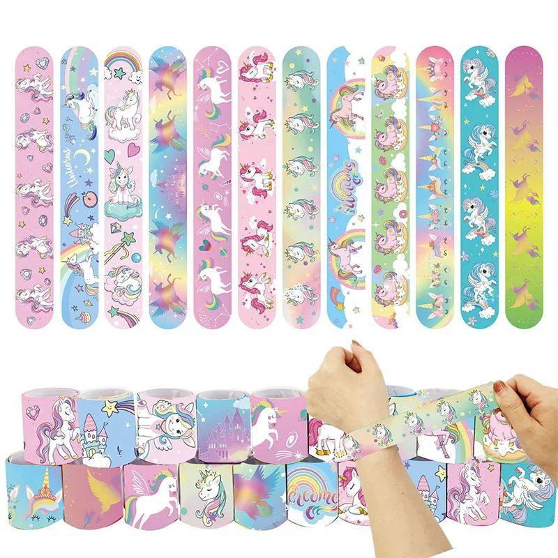 72pcs Unicorn Gifts Pinata Stuffers Unicorn Sequin Keychain - 图2