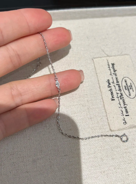 莫桑钻s925纯银马眼钻石手链