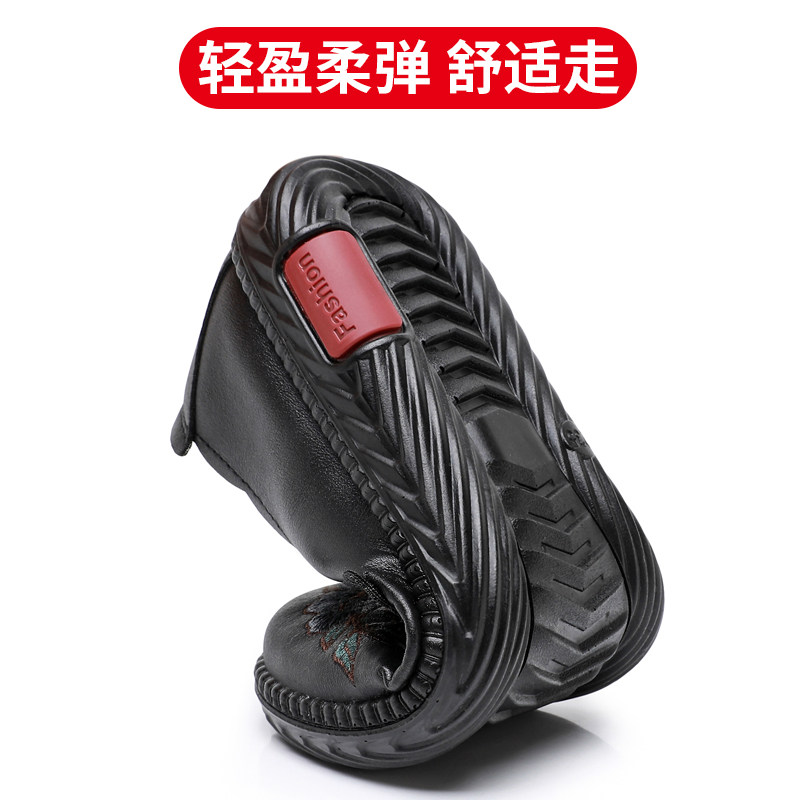 老北京布鞋女鞋春秋平底防滑软底妈妈鞋休闲中老年防水老人奶奶鞋,淘宝优惠券,粉丝福利购,淘宝优惠卷