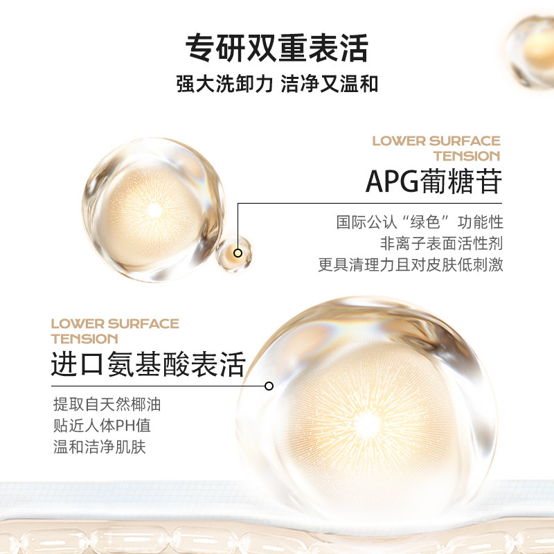 mistine氨基酸油皮敏肌清洁洗面奶 Mistine海外洁面