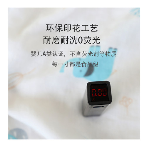双层竹棉纱布浴巾盖被大人女薄款夏天ins风便携速干儿童竹纤维2层 - 图0