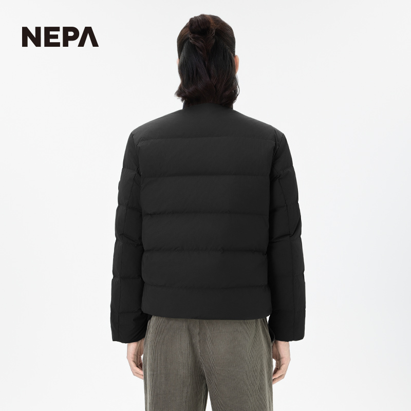 NEPA耐葩24秋冬男女同款保暖羽绒服防风鹅绒羽绒服7KF2078 - 图2