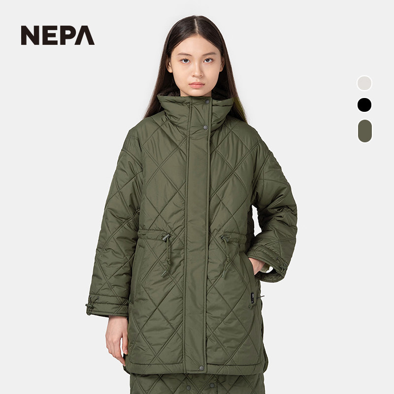 NEPA耐葩24秋冬户外女士换季舒适保暖棉服夹克7K60967,淘宝优惠券,粉丝福利购,淘宝优惠卷