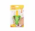 Bé teether bé mol răng rắn thiết bị đào tạo miệng cắn cắn ngô trái cây âm nhạc silicone nhai kẹo cao su - Gutta-percha / Toothbrsuh / Kem đánh răng