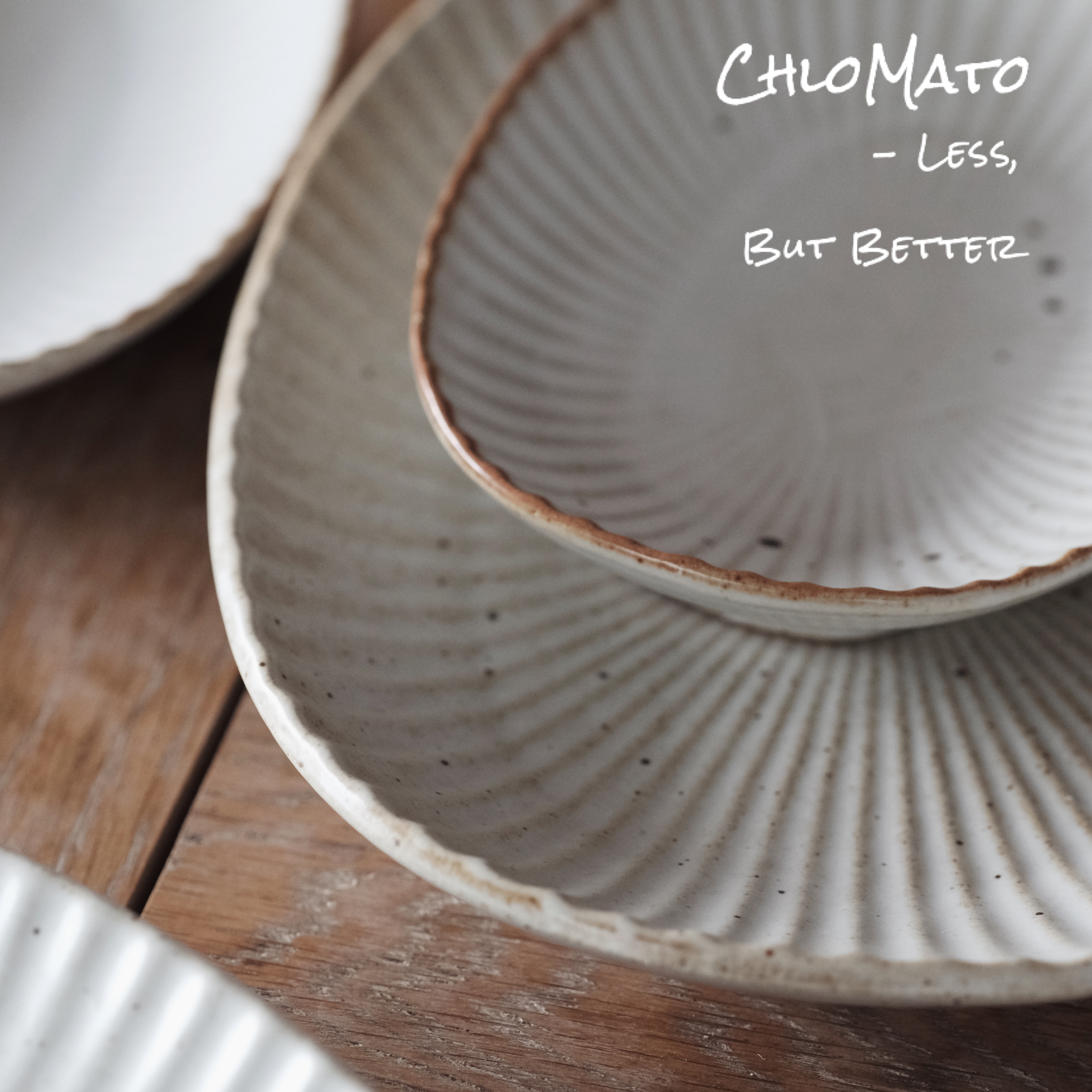 Chlomato 日式轮花皿日常小蝶菊纹窑变釉餐具盘子陶瓷餐盘 Chlomato惊喜簿 淘优券