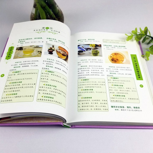 正版包邮 图解花草茶铜版纸 介绍花茶经茶道基础知识 花草茶组合型瘦身减肥排毒养生茶补气血养颜排毒零基础学制作花草茶茶类书籍 - 图1