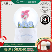 JARLL Three Lull Melody Water Crystal Ball Music Box Eight soundboxes for girls birthday Valentines Day