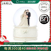 Zell JARLL wedding wedding water crystal ball music box eight-tone box to send girl girlfriend birthday present