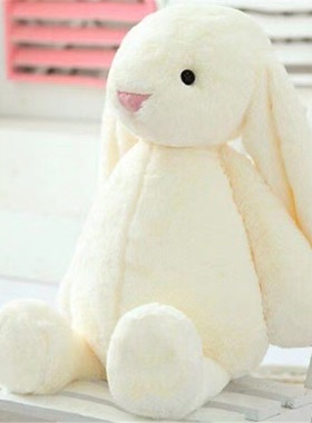 厂家热销娃娃机可爱兔子玩偶儿童毛绒玩具抱枕送人生日礼物批发