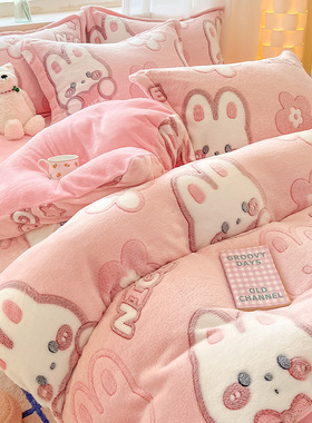 牛奶绒枕套一对装48cmx74cm儿童枕头套单个枕头芯内胆套2025新款