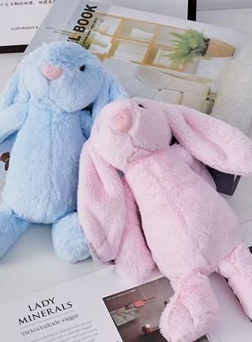 原单长耳兔公仔娃娃玩偶安抚包包毛绒玩具娃娃机布娃娃生日礼品