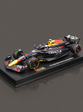 比美高1:43仿真红牛RB20F1赛车模型合金车模2024方程式摆件玩具车