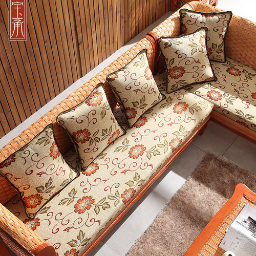 客厅藤沙发组合真藤实木藤编沙发藤椅贵妃椅客厅三人藤制藤艺家具 - 图2