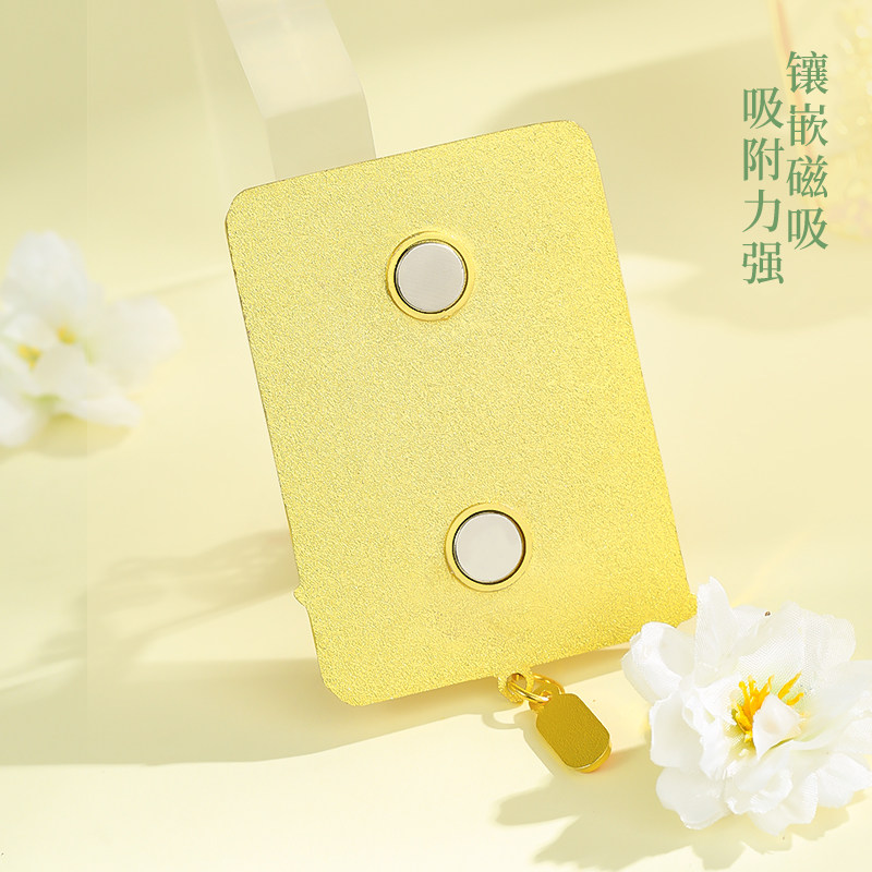 杭州灵隐si 发光金属冰箱贴定制浙江省博物馆文创祈福宫灯纪念品