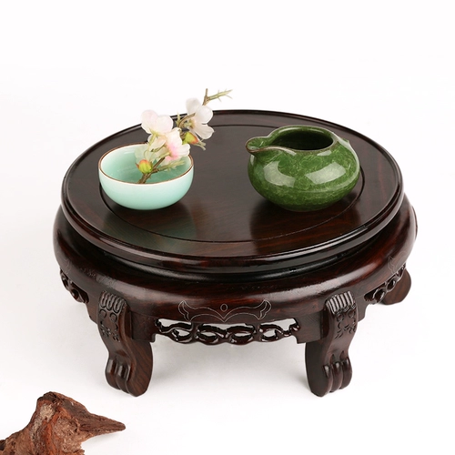 Махонгвуд балкон крытый цветок полки цветочной полки, несколько твердых деревянных гостиных