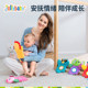 Jollybaby's comforting hand puppet can be chewed or chewed