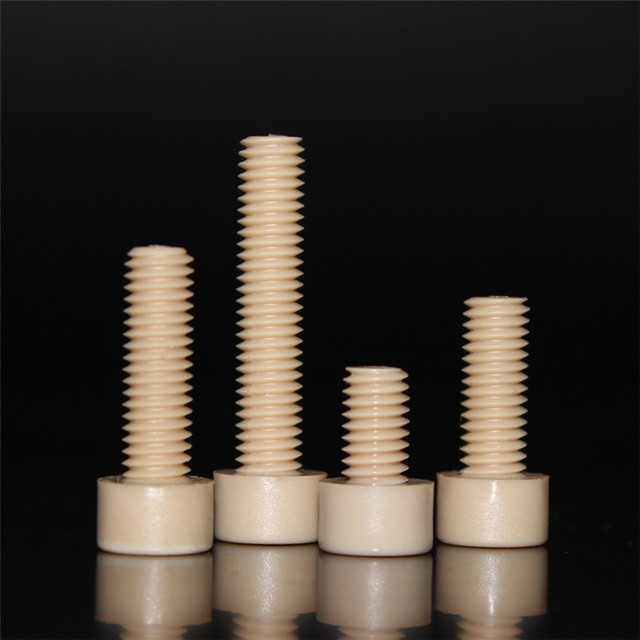 High temperature resistant plastic hexagon screw