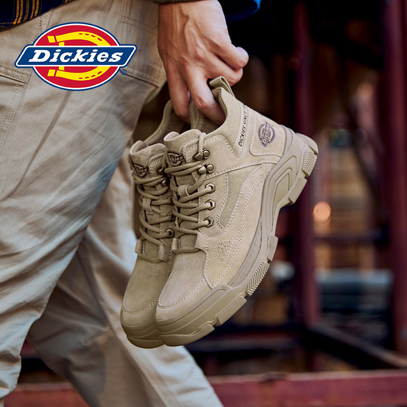 Dickies马丁靴男款中帮男鞋冬季棉鞋登山鞋工装登山靴男士雪地靴,淘宝优惠券,粉丝福利购,淘宝优惠卷