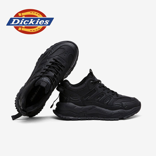 Dickies老爹鞋男款2026新款男鞋夏季厚底中帮鞋子男士休闲运动鞋 - 图2