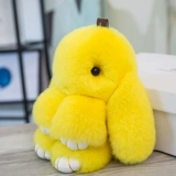 Подвеска, кролик, аксессуар, плюшевая игрушка, оригинальное большое украшение на сумку