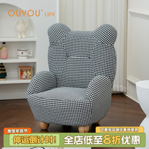 OUYOULIFE Nordic children small sofas kindergarten baby cartoon seats small family small bear animal chairs