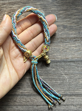 拉扎诺布男士女士手编绳