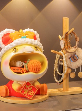 马年新品大嘴小福马收纳摆件乔迁