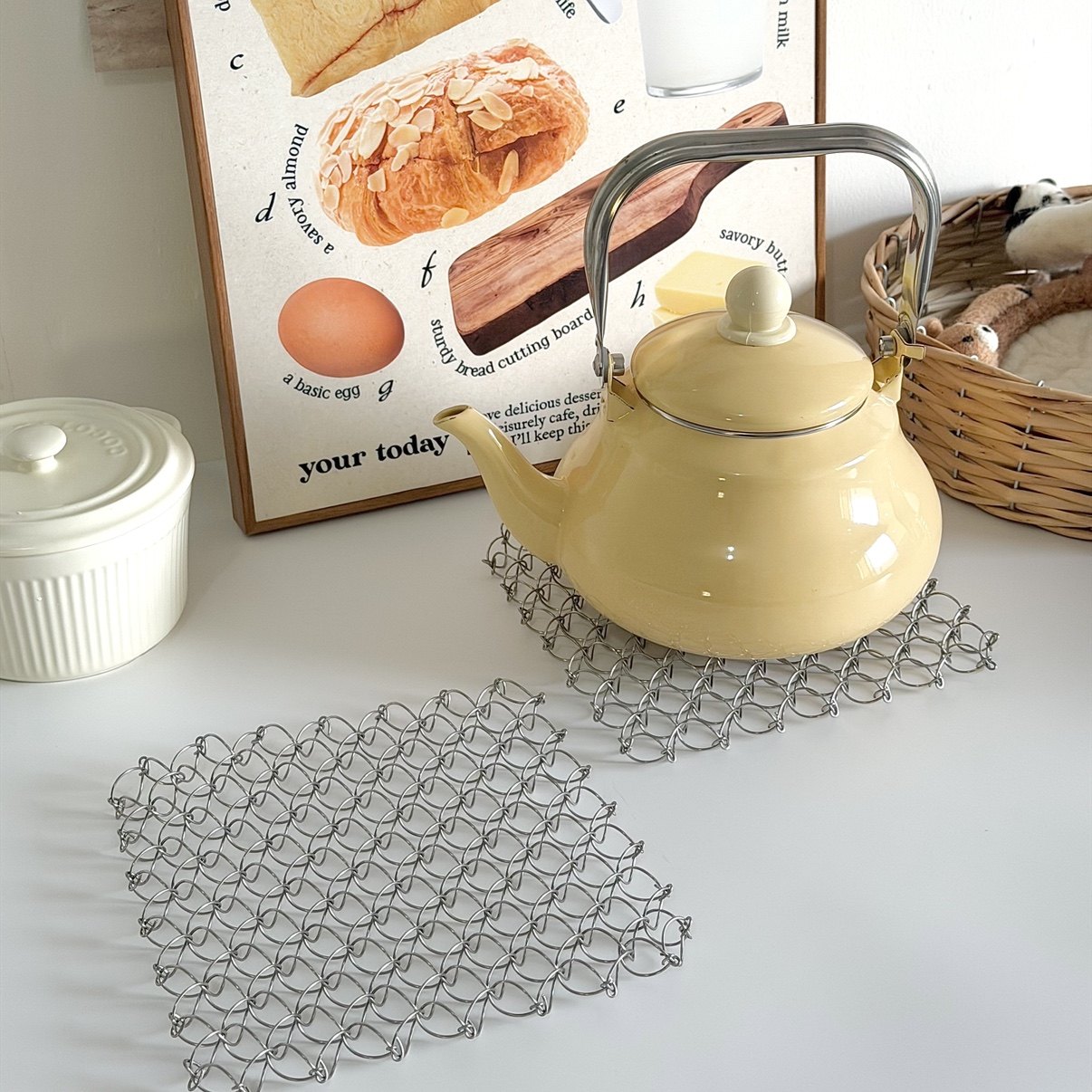 不锈钢隔热垫家用厨房加厚锅垫碗碟防烫架砂锅垫多功能沥水架,淘宝优惠券,粉丝福利购,淘宝优惠卷