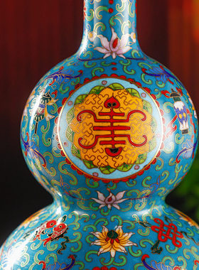 北京景泰蓝铜胎掐丝珐琅家居装饰