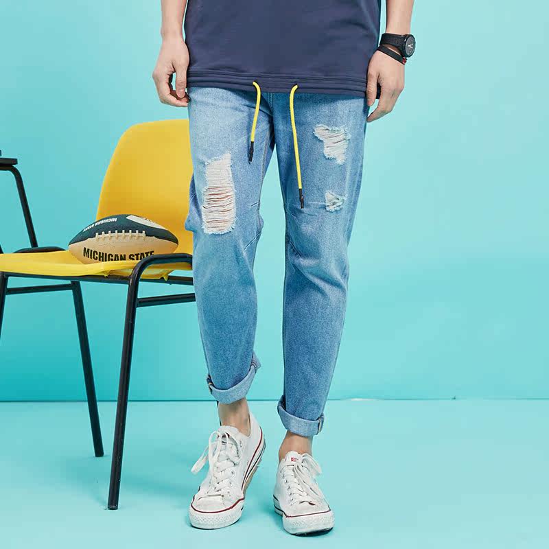  美特斯邦威华祥牛仔裤