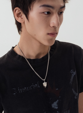 【力丸同款】BLACKHEAD/黑头出逃舞会系列舞会徽章吊牌项链简约新