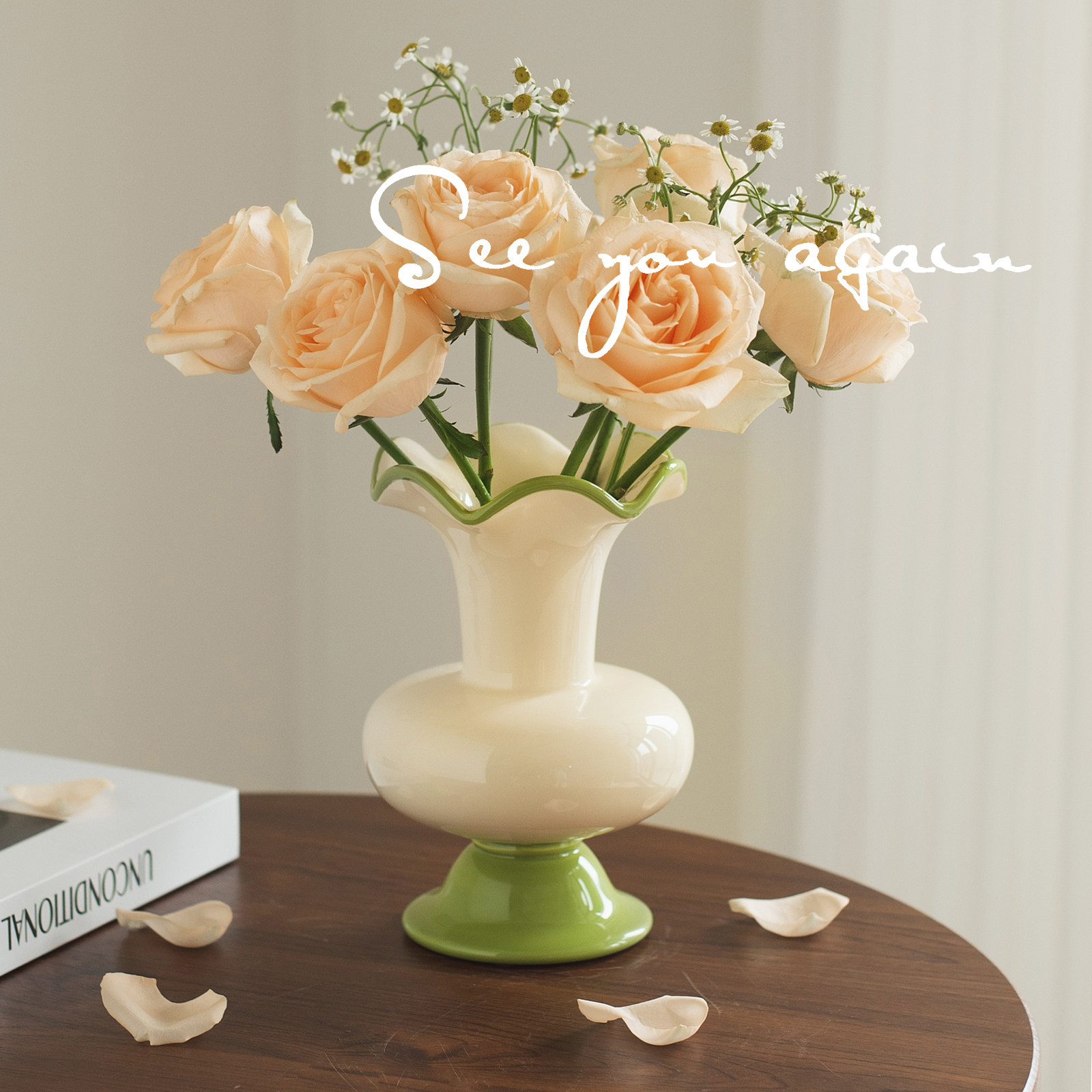 法式芬顿陶瓷花瓶轻奢高级感小众复古客厅插花鲜花民宿设计感摆件,淘宝优惠券,粉丝福利购,淘宝优惠卷