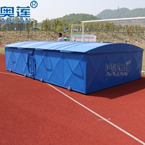 Sponge Pack Protective Shed High Jumper High Sponge Cushion Storage Shed Backpacker High Jump High Pad Waterproof Shed Stainless Steel Sponge Base