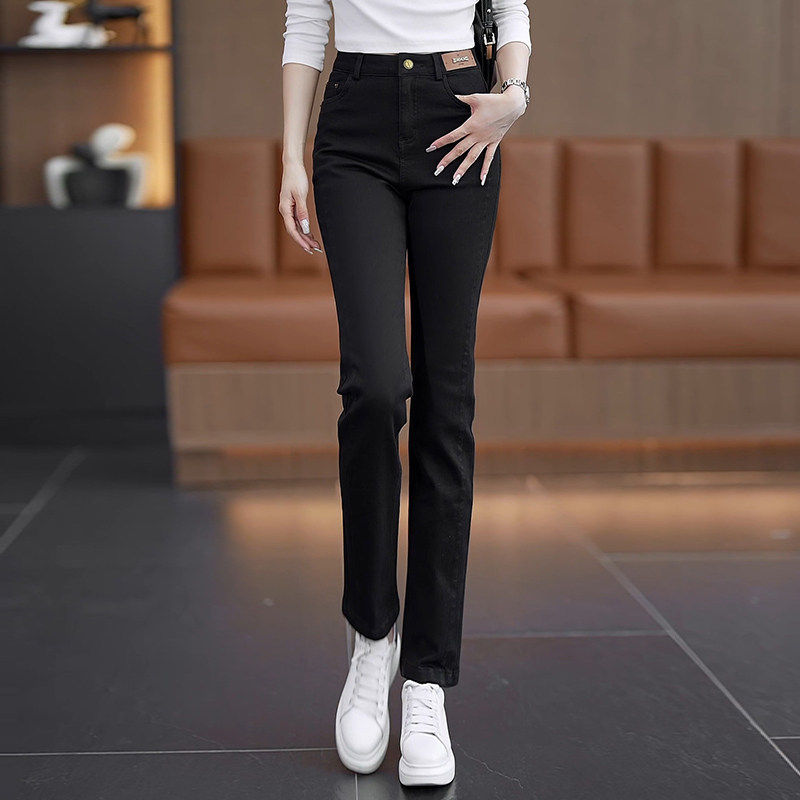烟管牛仔裤女春秋季2026新款小个子高腰显瘦百搭九分窄版直筒裤子,淘宝优惠券,粉丝福利购,淘宝优惠卷
