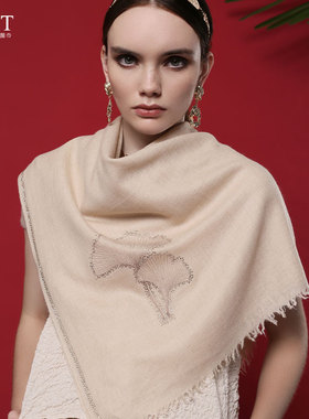 PASHMINA羊绒围巾女高颜值