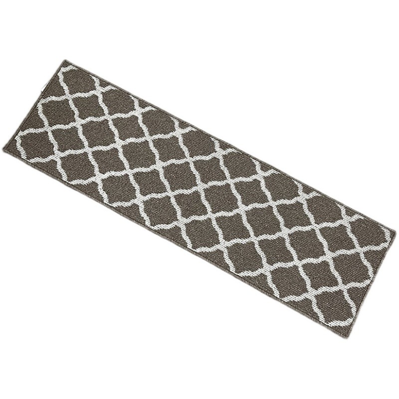 微瑕品处理厨房防滑地垫防油方形简约现代防污地毯丙纶机织几何图 - 图3