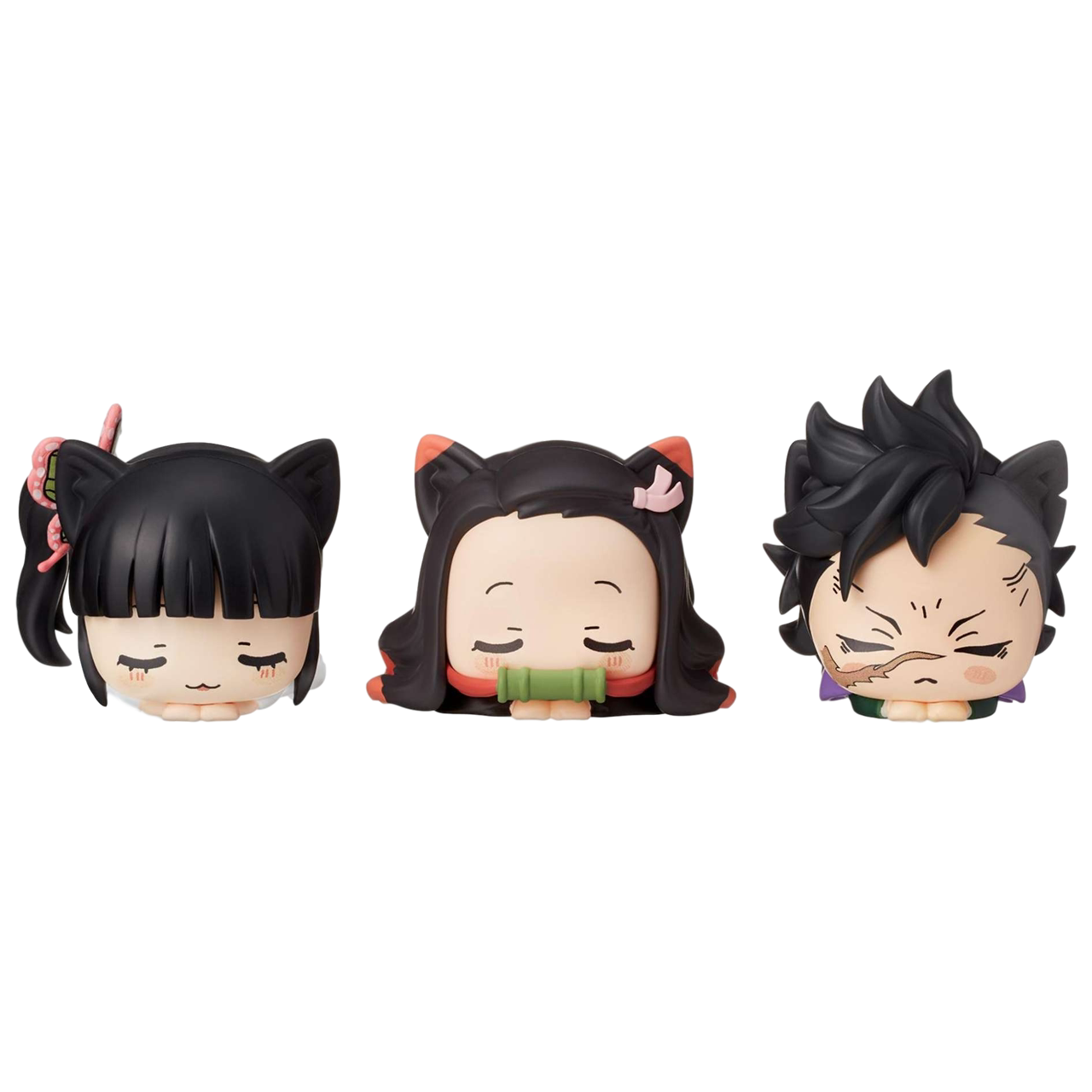 Bilibili 现货鬼灭之刃栗花祢豆子不死川玄弥猫耳