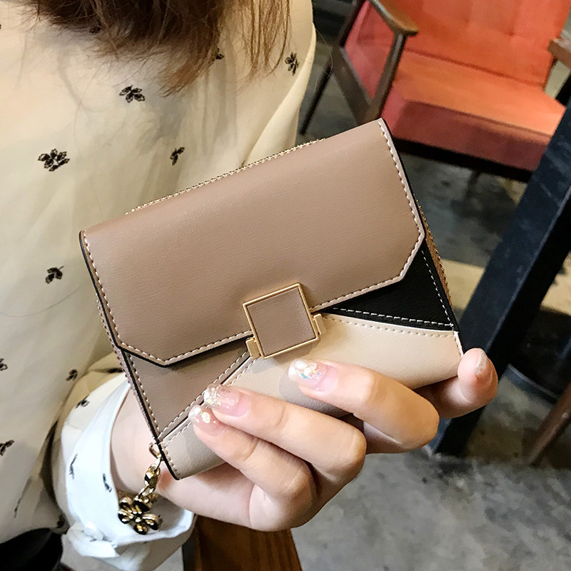 女短款小巧超薄精致高档真皮钱包 伊布雅钱包