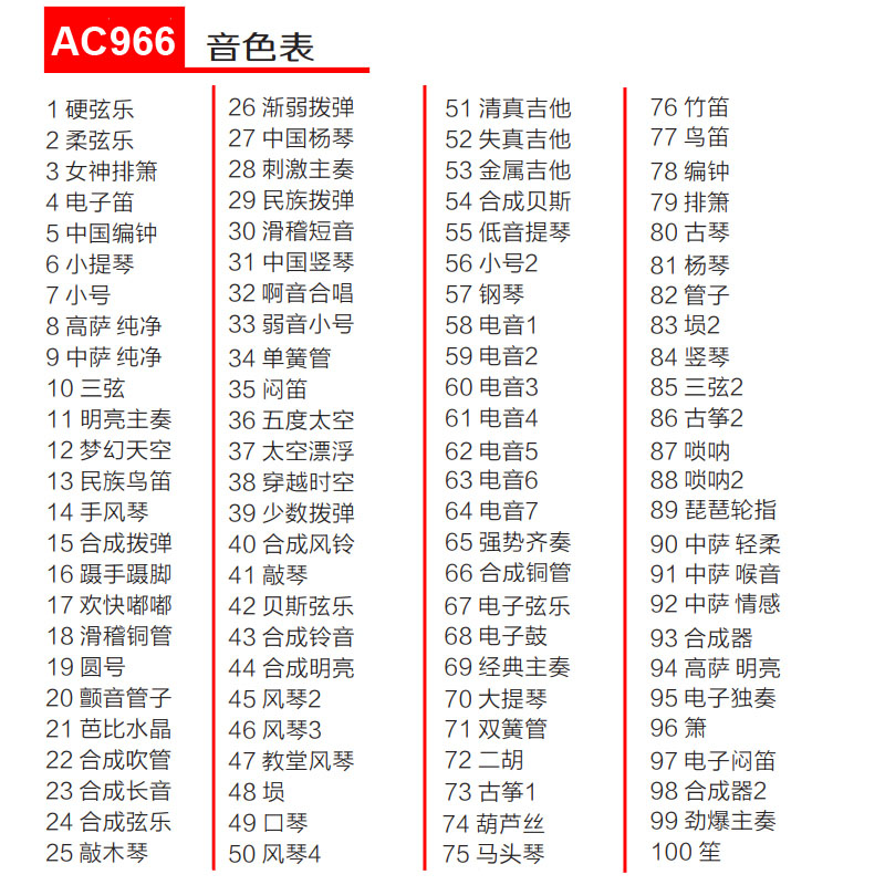 2023新款华魅奥合畅AC966电吹管乐器葫芦丝笛子萨克斯吹管乐器 - 图3