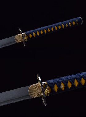 龙泉刀剑武士刃木质太刀居合刀练习刀逆刃刀未开刃