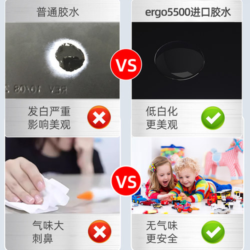 瑞士进口ergo.5500强力焊接剂胶水防水速干正品粘得牢多功能专用胶木头塑料玻璃金属电焊胶手工502强力胶快干 - 图1