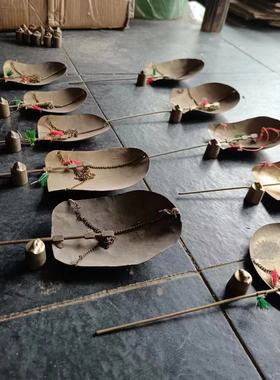 中药秤盘老中医用具怀旧收藏摆件