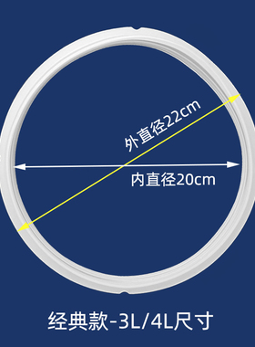 美的电压力锅密封圈胶圈配件