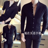 Приятная телу рубашка, трендовый лонгслив, в корейском стиле, короткий рукав