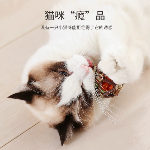 [고양이 간식 고양이가 나무 하늘 민트 여뀌 공 장난감 고양이 이빨 깨끗하다 이를 갈다 방울이 볼을 고양이들은 정교하고 볼 용품. 어이]