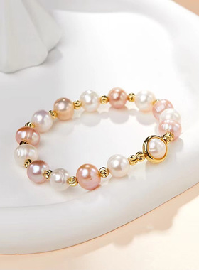 ins风天然淡水珍珠手串