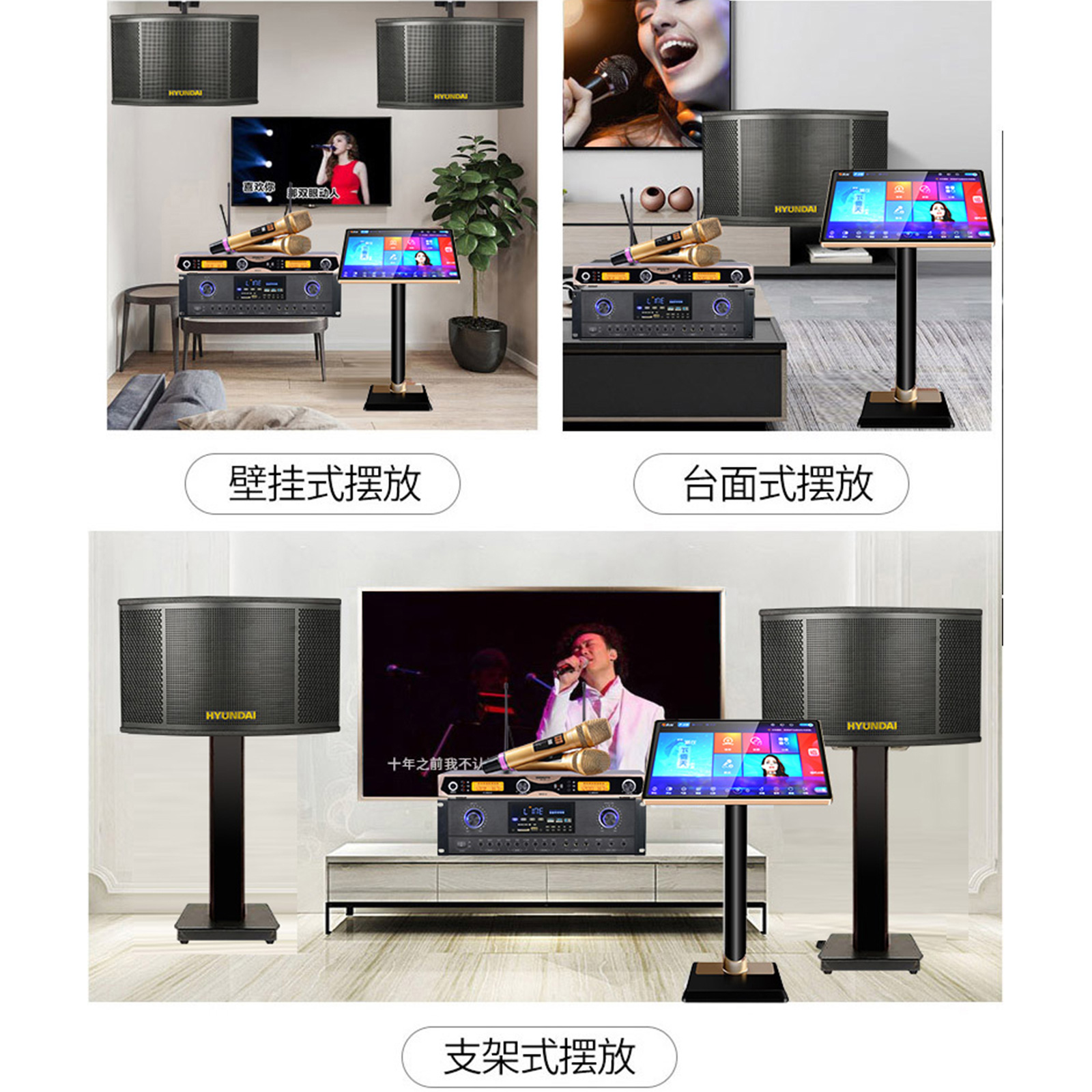 Modern T1s modern home ktv audio set home karaoke card package amplifier