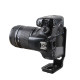 Quick-mounted board extended camera tripod gimbal handle