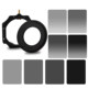 Square filter insert lens full frame medium gray density lens