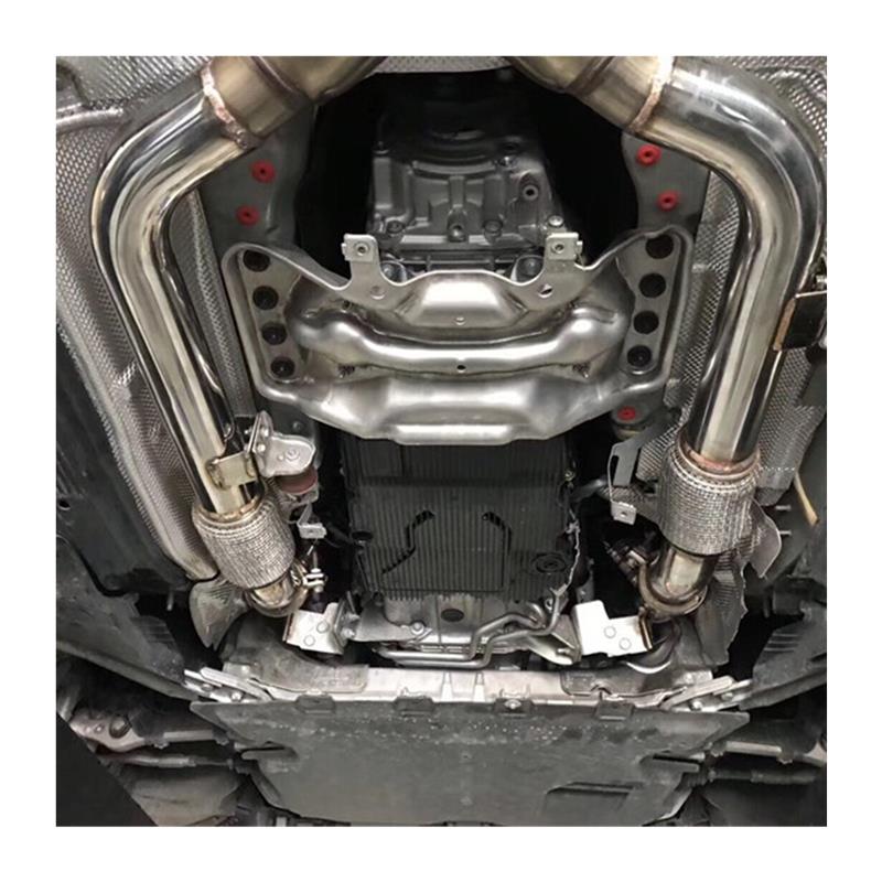 奔驰AMG C43/E43智能中尾段阀门排气改装RES高流量头段三元跑车音 - 图3